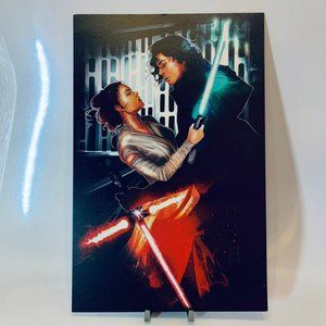 Star Wars Art Print - Rey and Kylo Ren